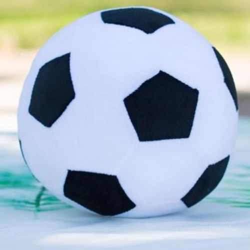 Soft football plush - soft,