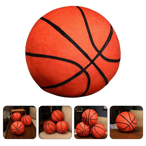 Plush basketball cushion - basketball, soft