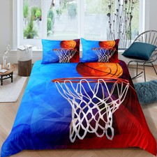 Sports Basketball Quilt Cover