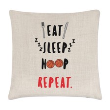 Eat Sleep Hoop Repeat Linen