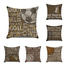 18" Football Pillow Case