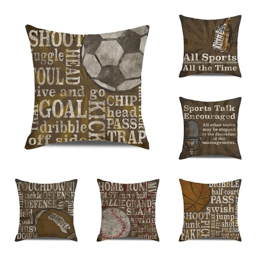 Football pillow case - 18",