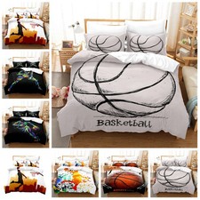 3D Basketball Theme Bedding