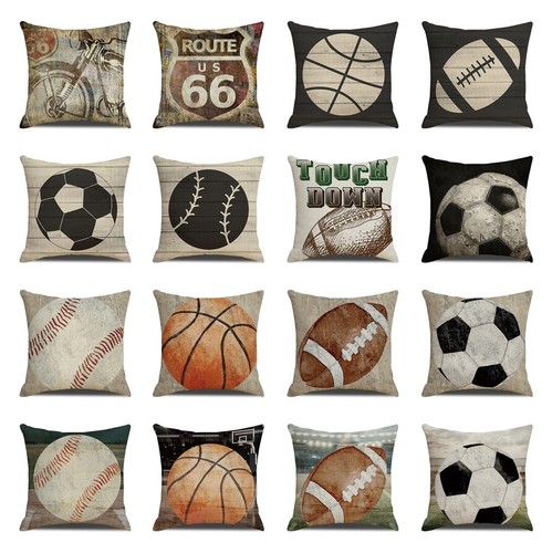 Balls sports throw pillow - balls,
