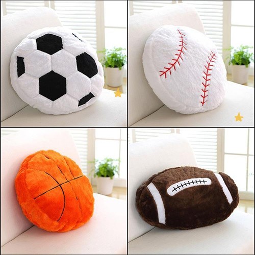 Basketball soccer shape plush - basketball,