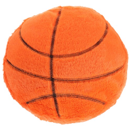 Orange plush basketball toy - plush,