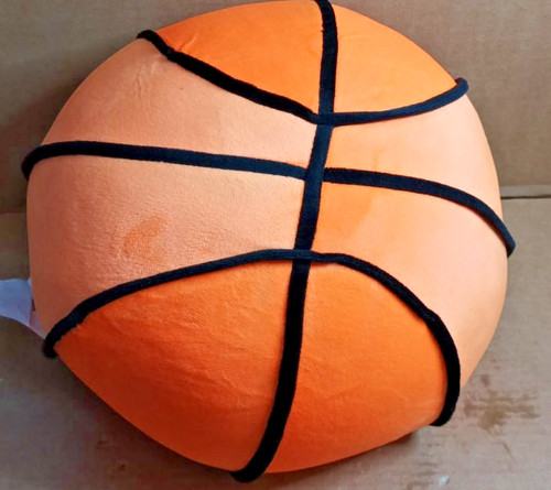 Basketball plush pillow - basketball,